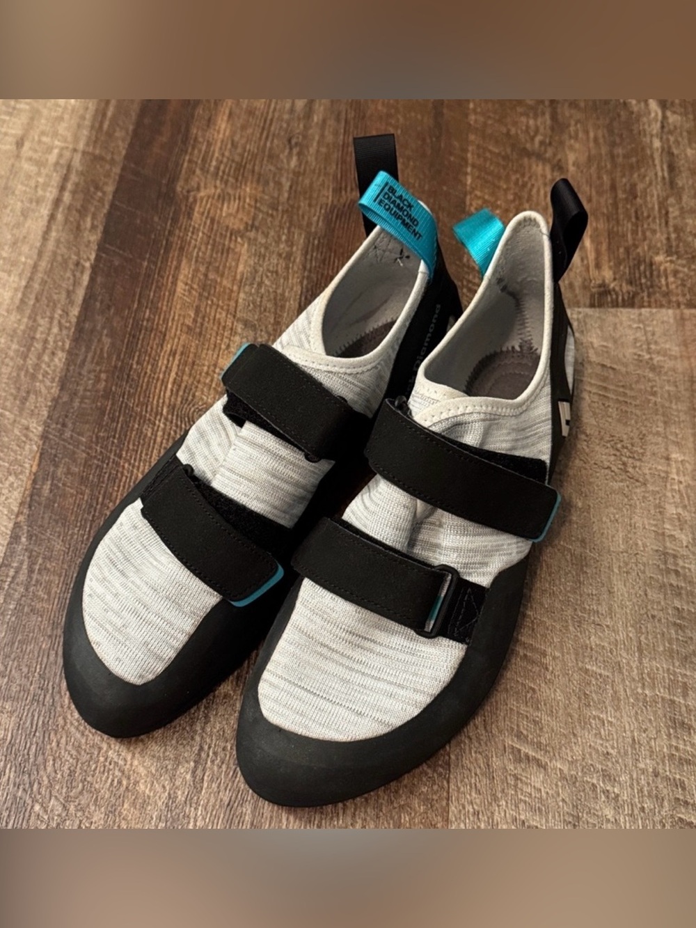 Black Diamond Momentum Women's Size 10.5 Climbing Shoes Black/Alloy Neutral